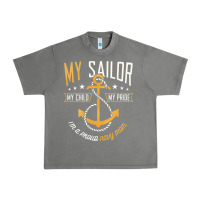 Tornado Proud Navy Mother for Moms of Sailors Proud Mom Navy Family Urban Heavy Tee - longCreatives