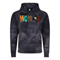 Cloud Black Blessed Momma Vintage Hoodie - CowCowDesign