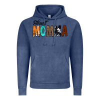 Vintage Denim Blessed Momma Vintage Hoodie - CowCowDesign