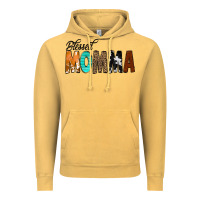 Vintage Mustard Blessed Momma Vintage Hoodie - CowCowDesign