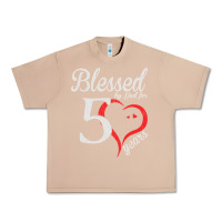 Burro Vintage 50th Birthday Blessed By God For 50 Years Birthday Urban Heavy Tee - longCreatives