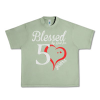 Oil Green Vintage 50th Birthday Blessed By God For 50 Years Birthday Urban Heavy Tee - longCreatives