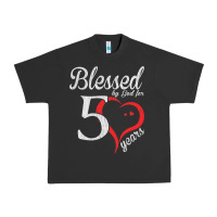 Pigment Black Vintage 50th Birthday Blessed By God For 50 Years Birthday Urban Heavy Tee - longCreatives