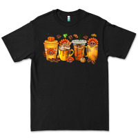 Black Thanksgiving Coffee Cups Premium Tee - texasbilliewilder