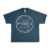 Midnight Navy Pyrex Mark  Vintage Collector Made in USA Urban Heavy Tee - longCreatives