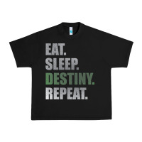 Destiny  Eat Sleep Destiny Repeat Short Sleeve Urban Heavy Tee | Teevron