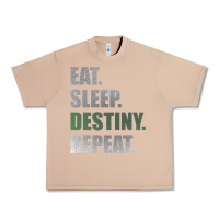 Burro Destiny  Eat Sleep Destiny Repeat Short Sleeve Urban Heavy Tee - longCreatives