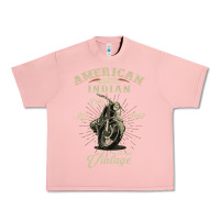 Salmon Vintage American Motorcycle Indian for Old Biker Gifts Urban Heavy Tee - longCreatives