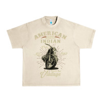 Sandshell Vintage American Motorcycle Indian for Old Biker Gifts Urban Heavy Tee - longCreatives