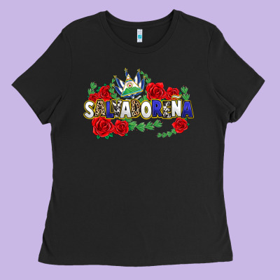 Salvadorena Ladies Tee Designed By Texasbilliewilder