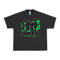 Pigment Black Dirt Modified Racing Apparel Sprint Car Dirt Track Racing Urban Heavy Tee - longCreatives