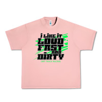 Salmon Dirt Modified Racing Apparel Sprint Car Dirt Track Racing Urban Heavy Tee - longCreatives