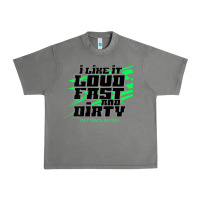 Tornado Dirt Modified Racing Apparel Sprint Car Dirt Track Racing Urban Heavy Tee - longCreatives