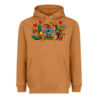 Meerkat joy with christmas elf stitch Heavyweight Hoodie - AdoDesignShop