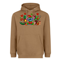 Toasted Coconut joy with christmas elf stitch Heavyweight Hoodie - AdoDesignShop