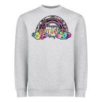 Heather Grey happy mothers day Heavyweight Sweatshirt - SublimationCraftShop