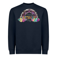 Navy happy mothers day Heavyweight Sweatshirt - SublimationCraftShop