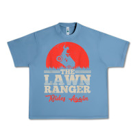 Pebble Blue the lawn ranger rides again shirt  cute lawn caretaker gift Urban Heavy Tee - longCreatives