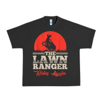 Pigment Black the lawn ranger rides again shirt  cute lawn caretaker gift Urban Heavy Tee - longCreatives