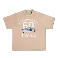 Burro I Survived The Sixties Twice Classic Birthday Urban Heavy Tee - longCreatives