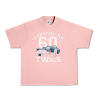 Salmon I Survived The Sixties Twice Classic Birthday Urban Heavy Tee - longCreatives