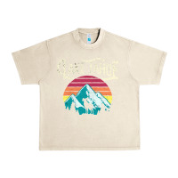Sandshell Vintage Lake Tahoe Mountains Retro T Urban Heavy Tee - longCreatives