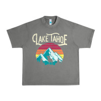 Vintage Lake Tahoe Mountains Retro T Urban Heavy Tee | Teevron
