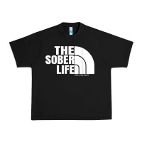 Black the sober life sobriety cool aa na anonymous t shirt gifts Urban Heavy Tee - longCreatives