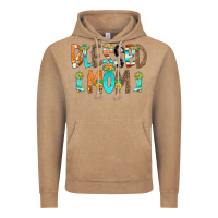 Vintage Coffee Blessed Mom Vintage Hoodie - CowCowDesign