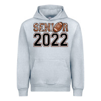 Heather Grey senior football Urban Hoodie - AdoDesignShop