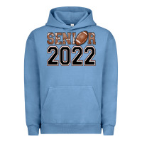 Pigment Pebble Blue senior football Urban Hoodie - AdoDesignShop