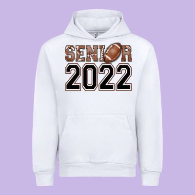 Senior Football Urban Hoodie Designed By Adodesignshop