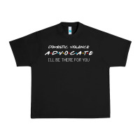 Black Domestic Violence Advocate Urban Heavy Tee - longCreatives