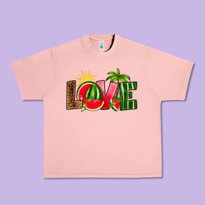 Love Watermelon Urban Heavy Tee Designed By Ranaportraitstore