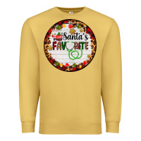Antique Gold santa's favorite custom medical occupation Premium Sweatshirt - AdoDesignShop