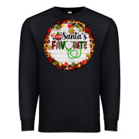 Black santa's favorite custom medical occupation Premium Sweatshirt - AdoDesignShop