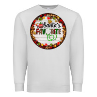Santa's Favorite Custom Medical Occupation Premium Sweatshirt | Teevron