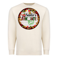 Sandshell santa's favorite custom medical occupation Premium Sweatshirt - AdoDesignShop