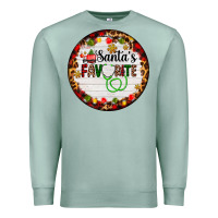 Seafoam santa's favorite custom medical occupation Premium Sweatshirt - AdoDesignShop