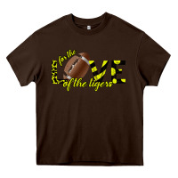 Chocolate Brown Love of the Tigers Heavy Core Tee - Bettercallsaul