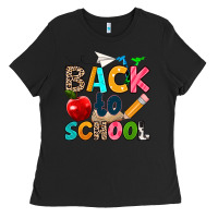 Black back to school Ladies Tee - texasbilliewilder