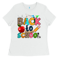 White back to school Ladies Tee - texasbilliewilder