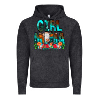Girl Mama Flowers Cow Vintage Hoodie | Teevron
