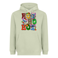 Matcha ho ho ho stitch Heavyweight Hoodie - AdoDesignShop