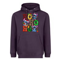 Plum ho ho ho stitch Heavyweight Hoodie - AdoDesignShop