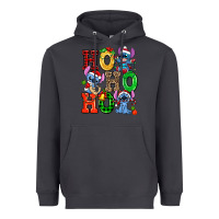 Smoke ho ho ho stitch Heavyweight Hoodie - AdoDesignShop