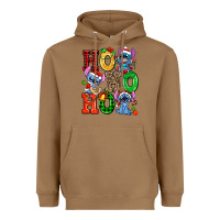 Toasted Coconut ho ho ho stitch Heavyweight Hoodie - AdoDesignShop