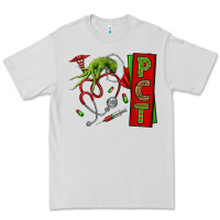 Dove Grey Christmas Character Nurse Premium Tee - NancyCooperArtShop