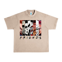 French Oak funny horror friends scary movies halloween costume sweatshirt Urban Heavy Tee - longCreatives