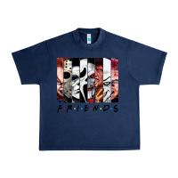 Navy funny horror friends scary movies halloween costume sweatshirt Urban Heavy Tee - longCreatives